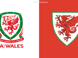 La Asociación de Fútbol de Gales o FAW mejora el dragón de su escudo