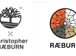 El diseñador inglés Christopher raeburn presenta el logo de su décimo aniversario