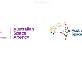 La Agencia Space Agency presenta su nuevo imagotipo lleno de círculos.