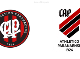 El Atlético Paranaense se sube al carro de la Juventus en su nuevo logotipo.