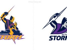 El equipo de Rugby Melbourne Storm rediseña logotipo.