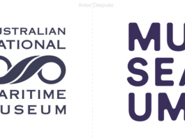 Museo Nacional Marítimo de Australia identidad muSEAum por agencia Frost.