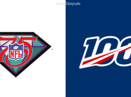 NFL presenta nuevo logotipo, para sus 100 años de historia.