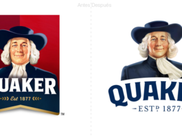 quaker un diseño más minimalista para una fórmula más saludable.
