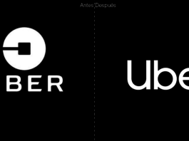 Uber nuevo logotipo 2018.