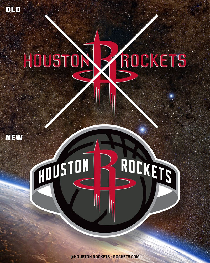 NBA: Nuevo Logotipo Global Para Los Rockets De Houston