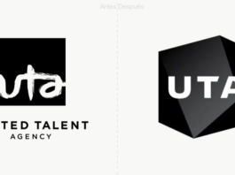 uta, agencia de talentos, nuevo logotipo
